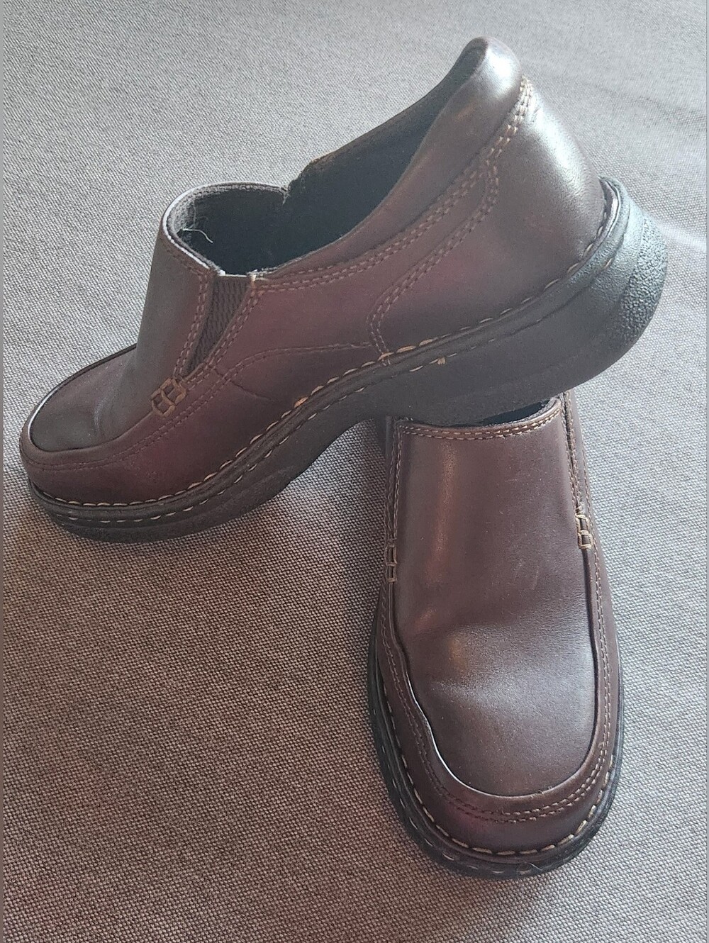 Eastland Chocolate Colored Molly Slip-On Loafers